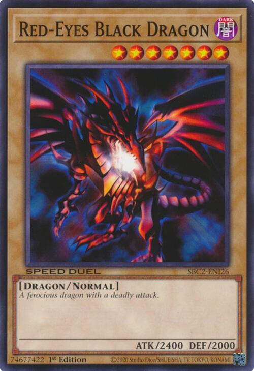 Red-Eyes Black Dragon card image