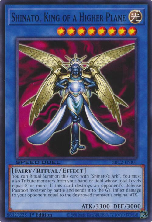 Shinato, King of a Higher Plane card image