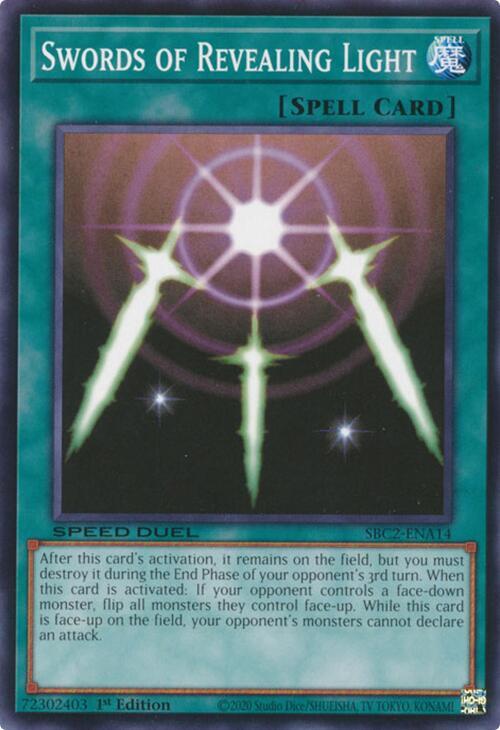 Swords of Revealing Light (SBC2-ENA14) card image