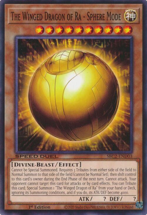 The Winged Dragon of Ra - Sphere Mode card image