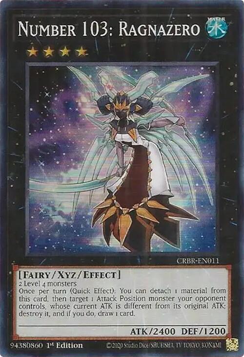Number 103: Ragnazero (SR) card image