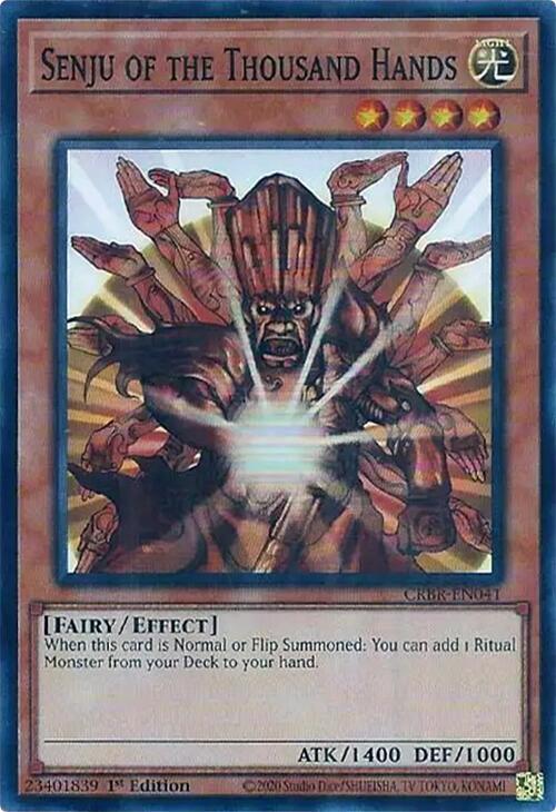 Senju of the Thousand Hands (SR) card image