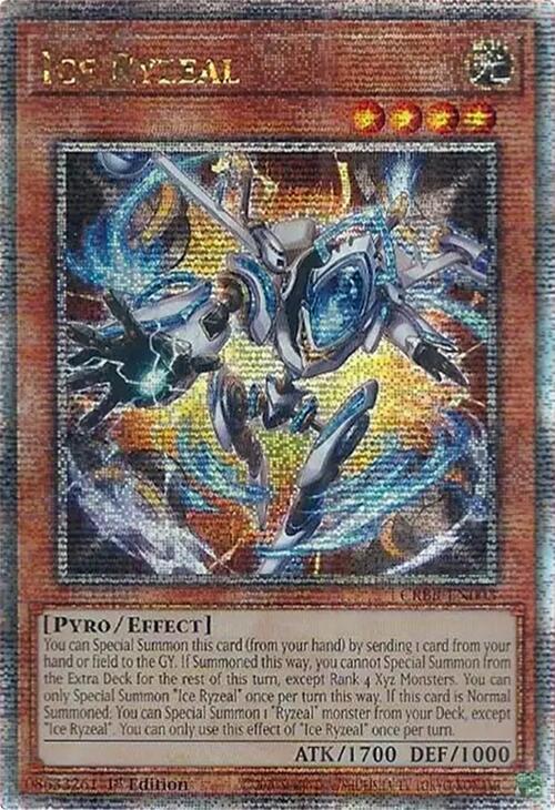 Ice Ryzeal (Quarter Century Secret Rare) card image