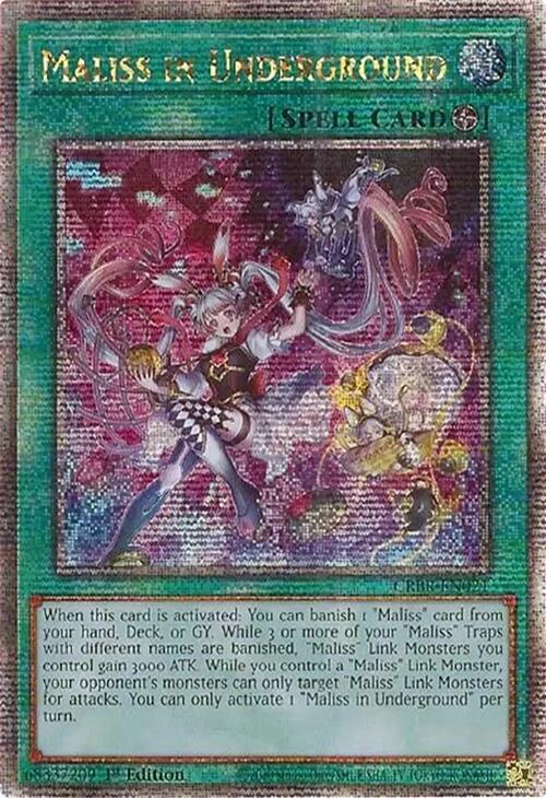 Maliss in Underground (Quarter Century Secret Rare) card image