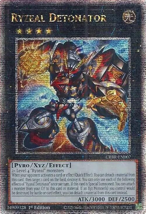 Ryzeal Detonator (Quarter Century Secret Rare) card image