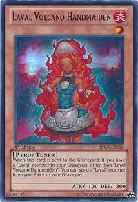 Laval Volcano Handmaiden (1st Edition) card image
