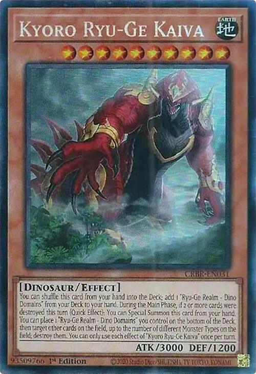 Kyoro Ryu-Ge Kaiva (CR) card image