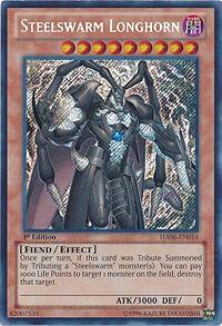 Steelswarm Longhorn (1st Edition) card image