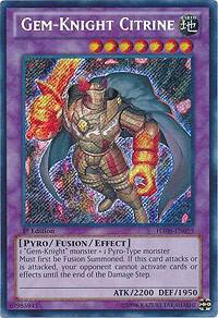 Gem-Knight Citrine (1st Edition) card image