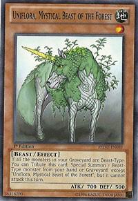 Uniflora, Mystical Beast of the Forest card image