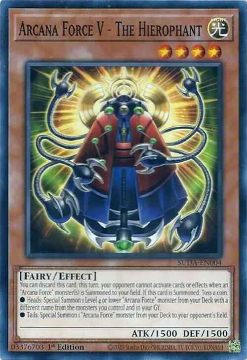 Arcana Force V - The Hierophant card image