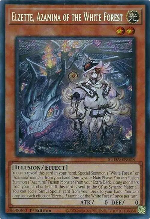 Elzette, Azamina of the White Forest card image