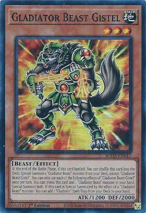 Gladiator Beast Gistel card image