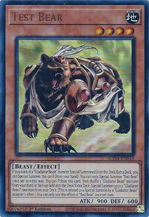 Test Bear card image