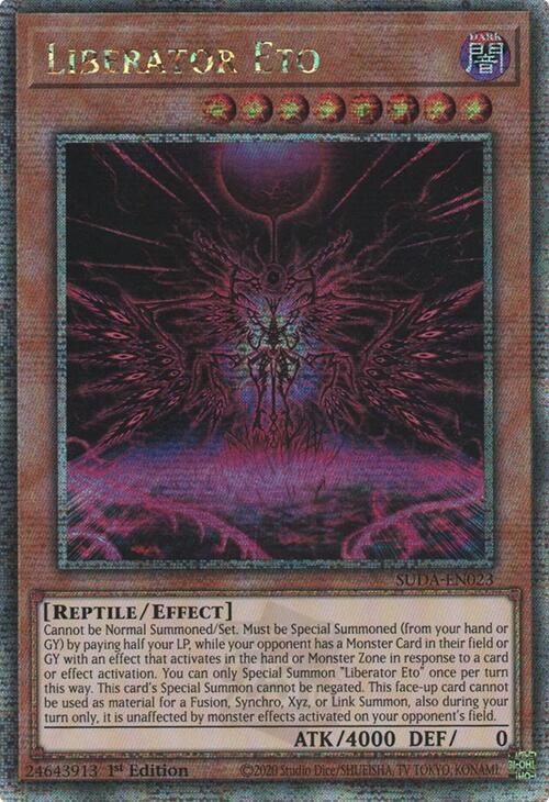 Liberator Eto (Quarter Century Secret Rare) card image