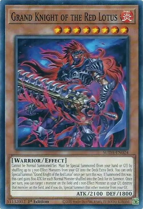 Grand Knight of the Red Lotus card image
