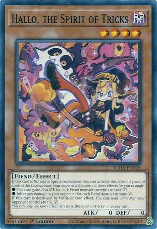 Hallo, the Spirit of Tricks card image