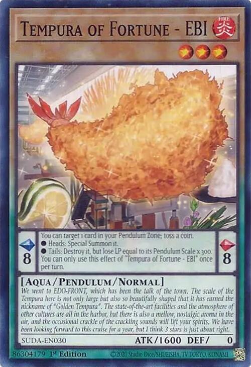Tempura of Fortune - EBI card image