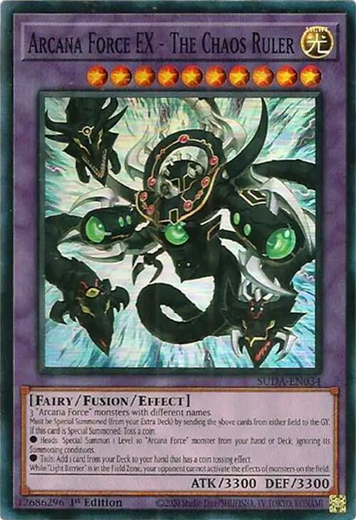 Arcana Force EX - The Chaos Ruler card image