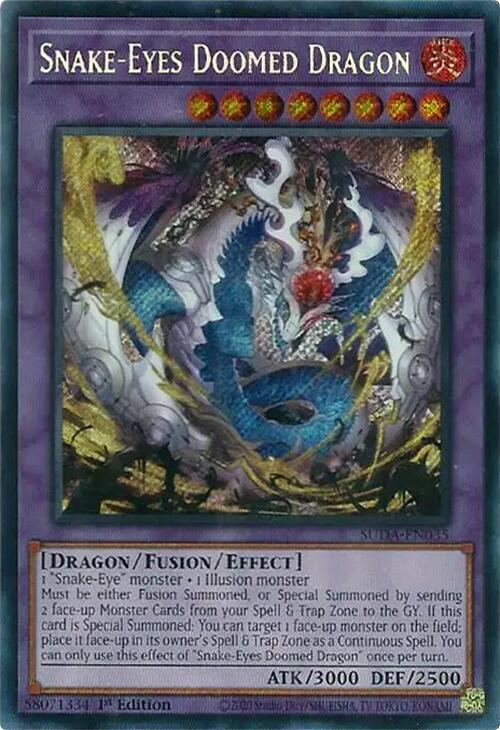 Snake-Eyes Doomed Dragon card image