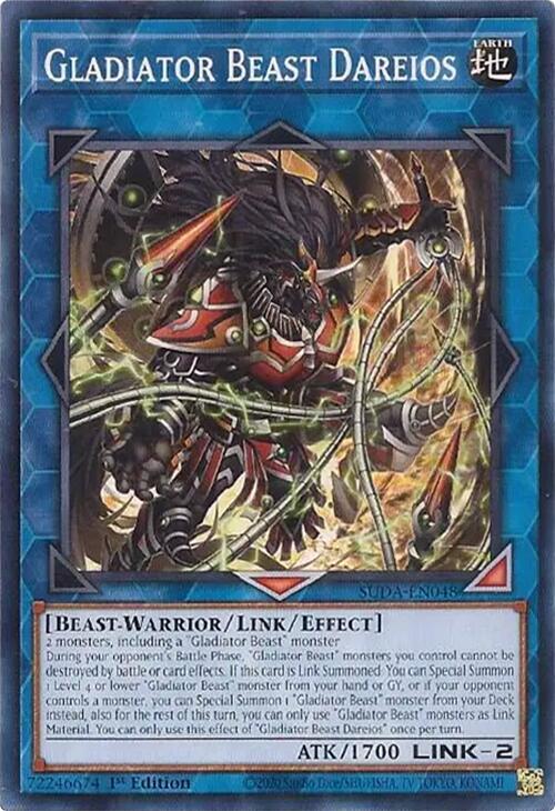 Gladiator Beast Dareios card image