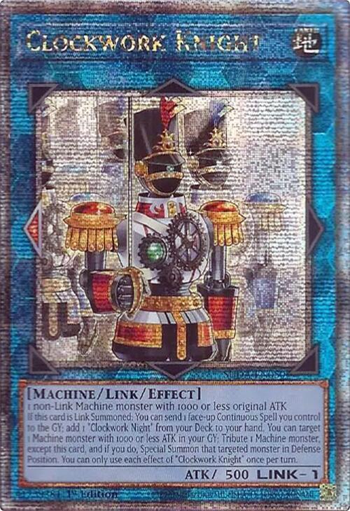 Clockwork Knight (Quarter Century Secret Rare) card image