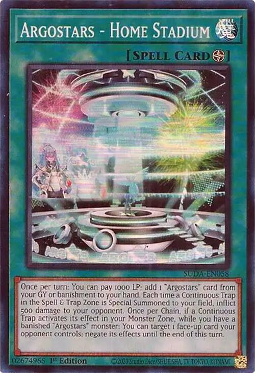 Argostars - Home Stadium card image