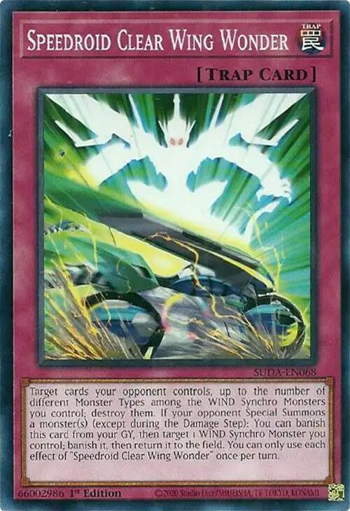 Speedroid Clear Wing Wonder card image