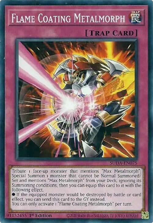 Flame Coating Metalmorph card image