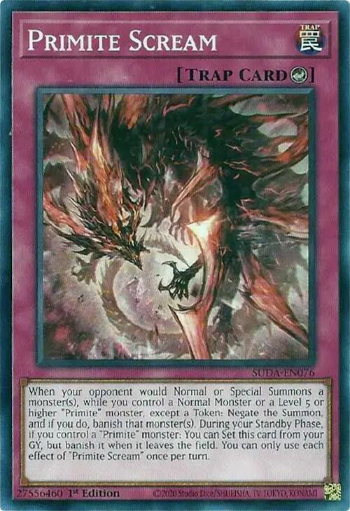 Primite Scream card image
