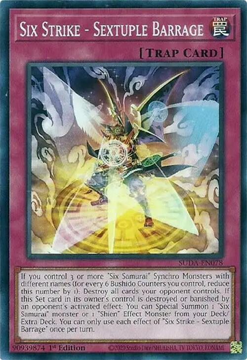 Six Strike - Sextuple Barrage card image
