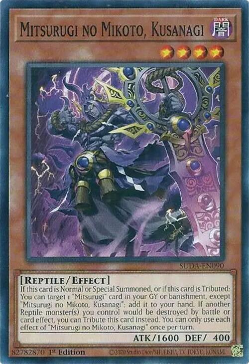 Mitsurugi no Mikoto, Kusanagi card image