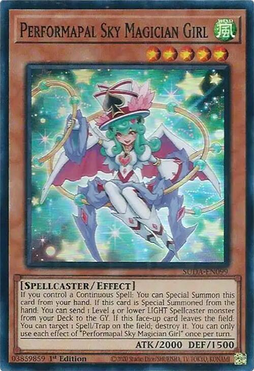 Performapal Sky Magician Girl card image