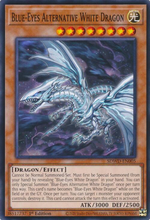 Blue-Eyes Alternative White Dragon card image
