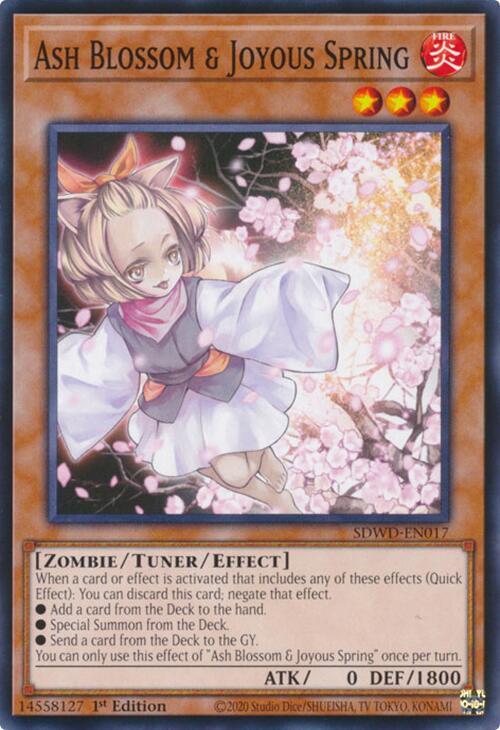 Ash Blossom & Joyous Spring card image