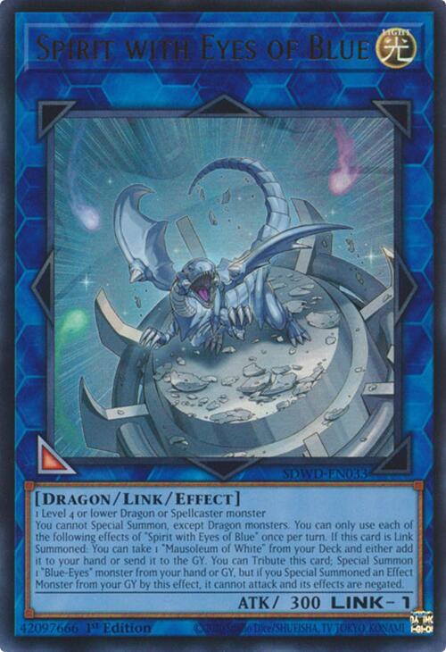 Spirit with Eyes of Blue card image