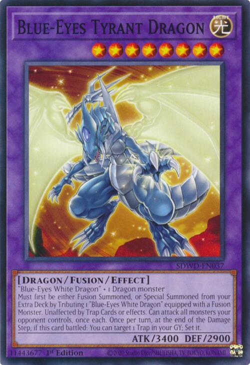 Blue-Eyes Tyrant Dragon card image