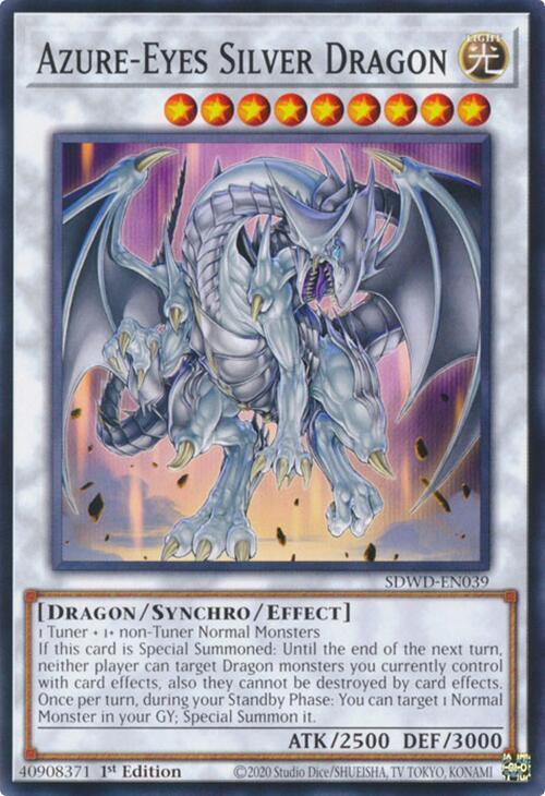 Azure-Eyes Silver Dragon card image