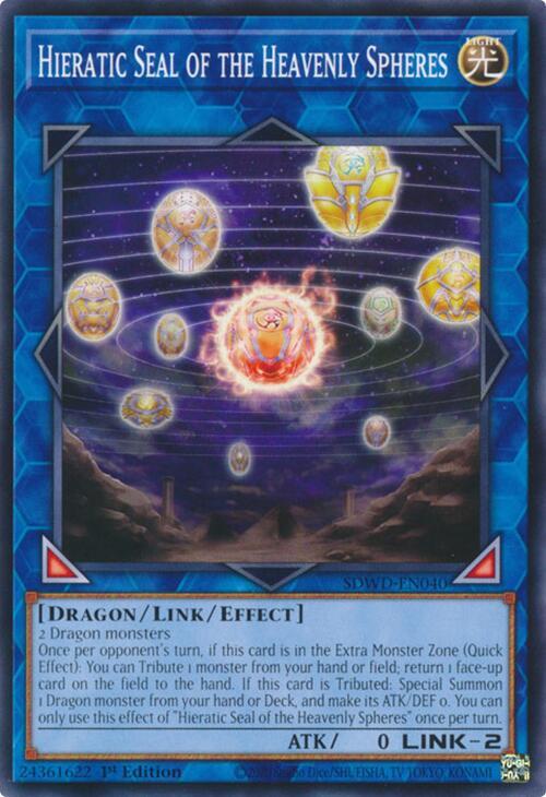 Hieratic Seal of the Heavenly Spheres card image