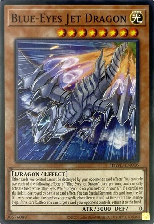 Blue-Eyes Jet Dragon (Unlimited Misprint) card image