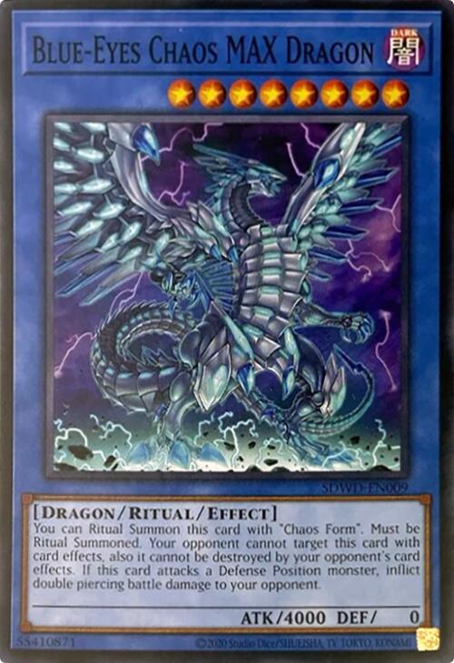 Blue-Eyes Chaos MAX Dragon (Unlimited Misprint) card image