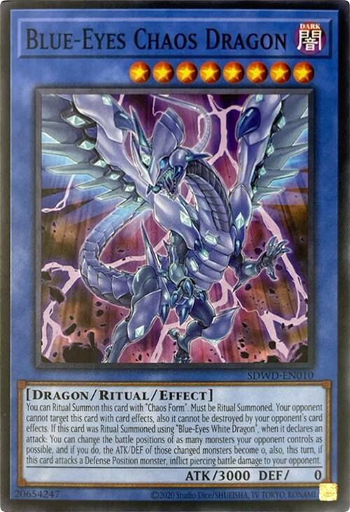 Blue-Eyes Chaos Dragon (Unlimited Misprint) card image