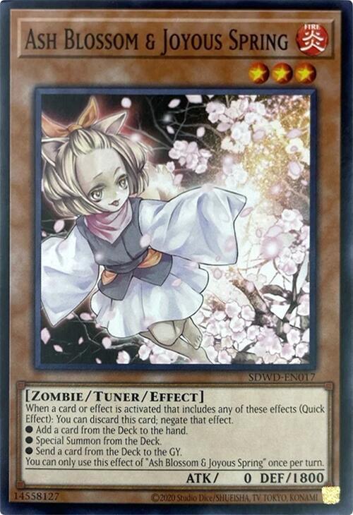 Ash Blossom & Joyous Spring (Unlimited Misprint) card image