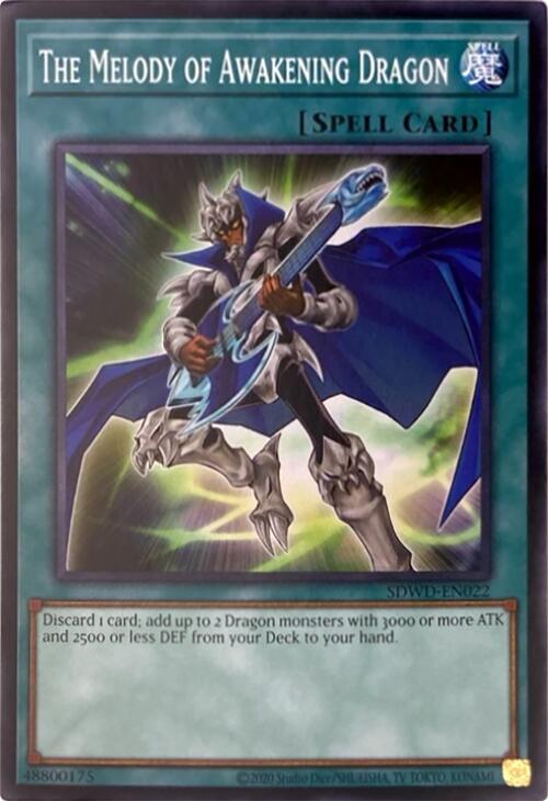 The Melody of Awakening Dragon (Unlimited Misprint) card image