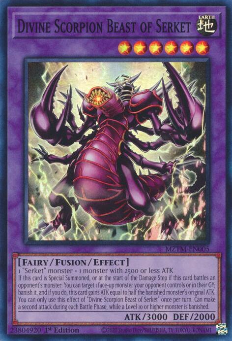 Divine Scorpion Beast of Serket card image
