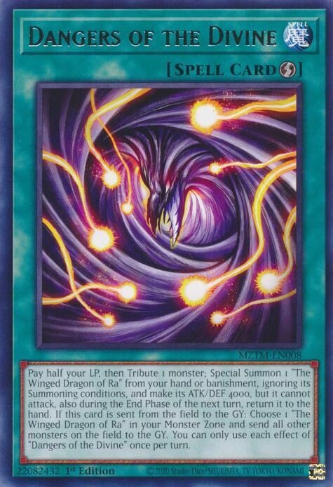 Dangers of the Divine card image