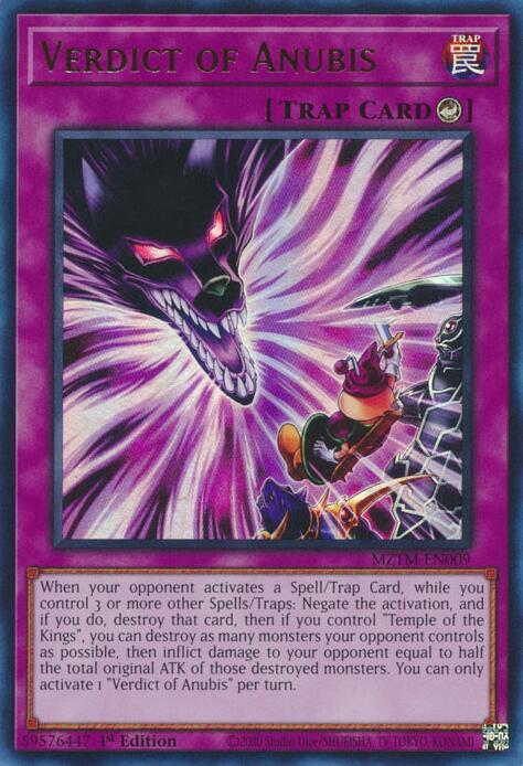 Verdict of Anubis card image