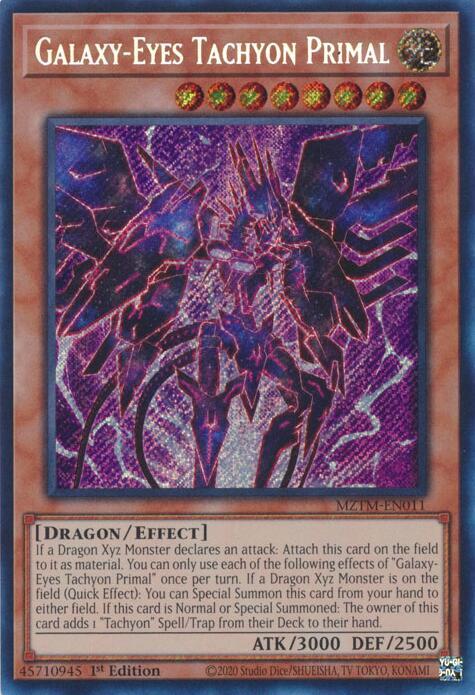 Galaxy-Eyes Tachyon Primal card image