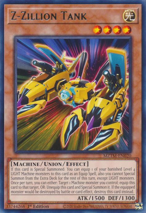 Z-Zillion Tank card image