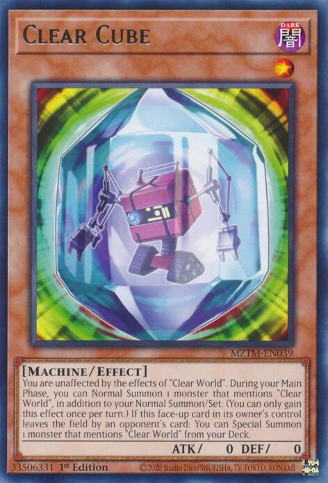 Clear Cube card image